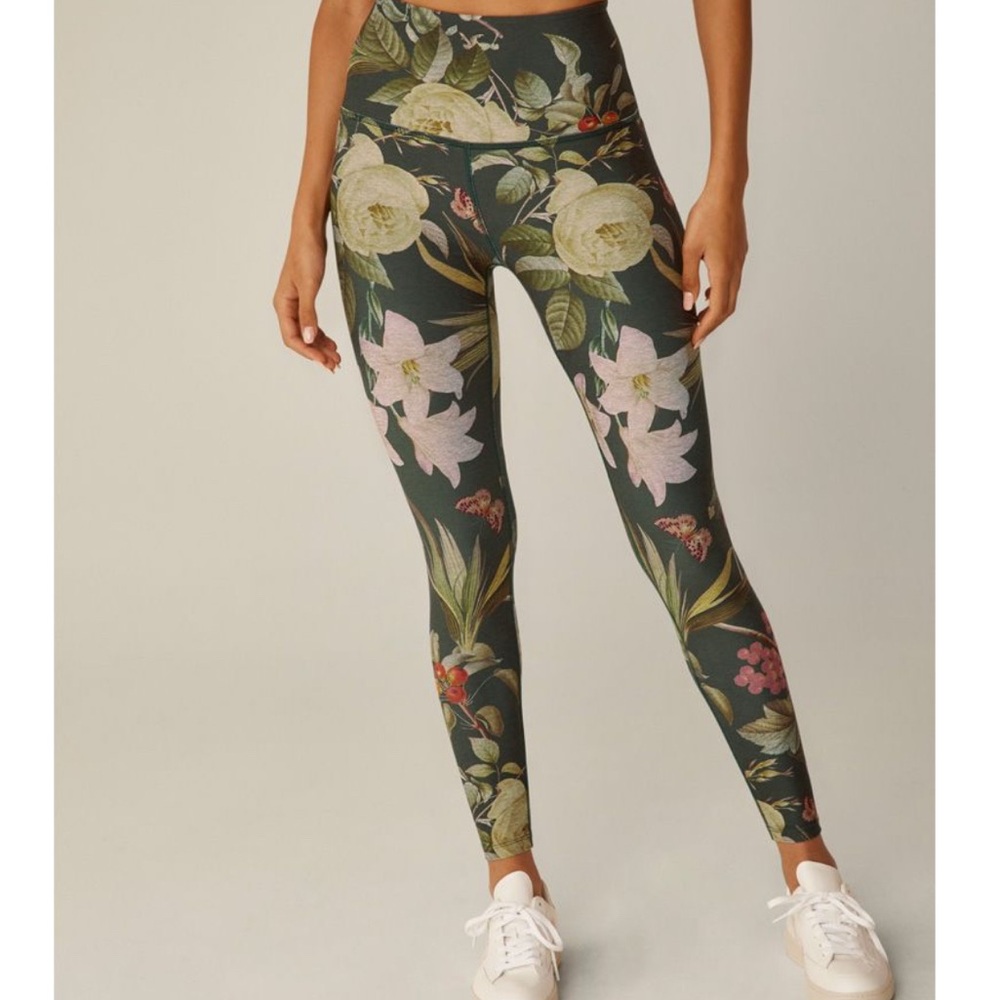 Beyond yoga botanical garden leggings XS